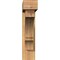 Ekena Millwork Balboa Block Smooth Bracket w/ Offset Brace, Western Red Cedar, 5 1/2"W x 24"D x 24"H BKT0604X24X24BOA05SWR - alternate 4